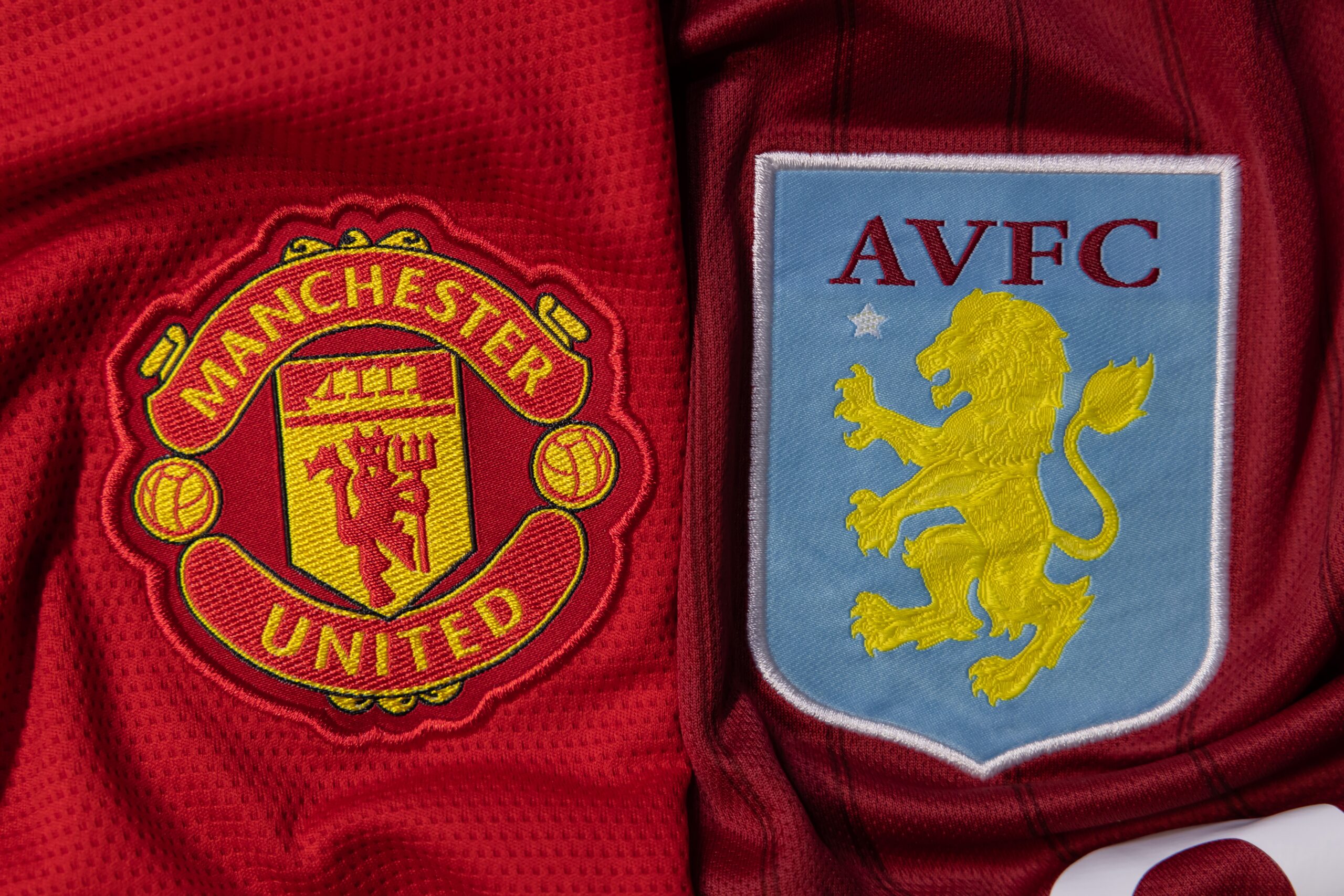 Aston Villa and Manchester United